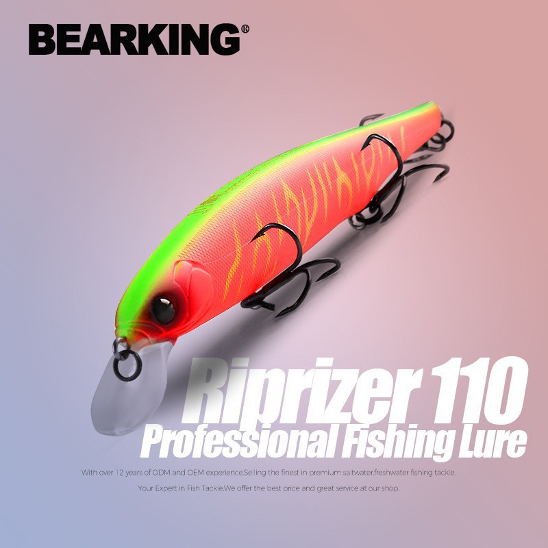 Fishing Lure Crankbait - BEARKING Best Price Riprizer 110 Jerking