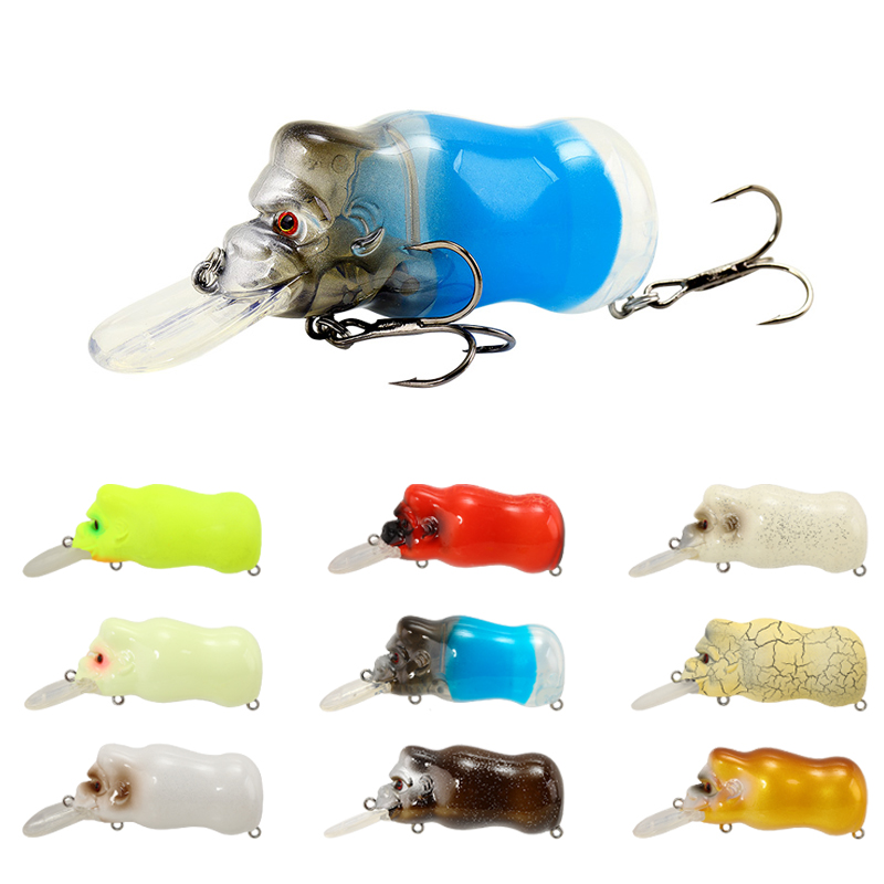 Fishing Lure Topwater - 64mm 16G Floating Orangutan Lure Surface