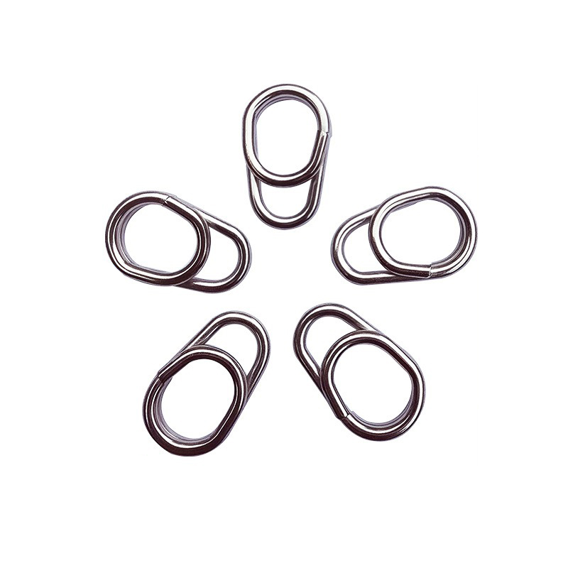 Fishing Lure Accessories - 50/100pcs Stainless Steel Ocean Snap Fishing