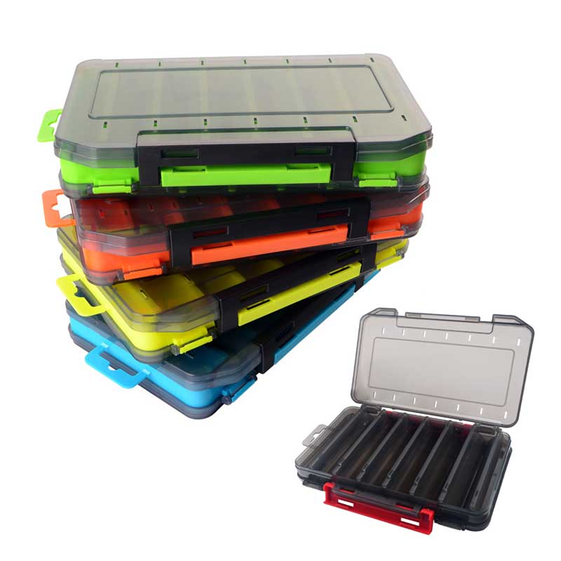 Fishing Lure Box - Fishing Tackle box 14 Compartments Fishing