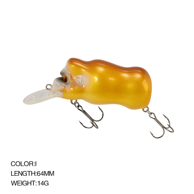64mm 16G Floating Orangutan Lu - Fishing Lure Topwater ulasan dan harga