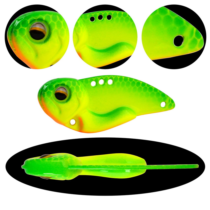 6pcs Metal VIB Fishing Lures 7 - Fishing Lure Blade Bait ulasan dan harga