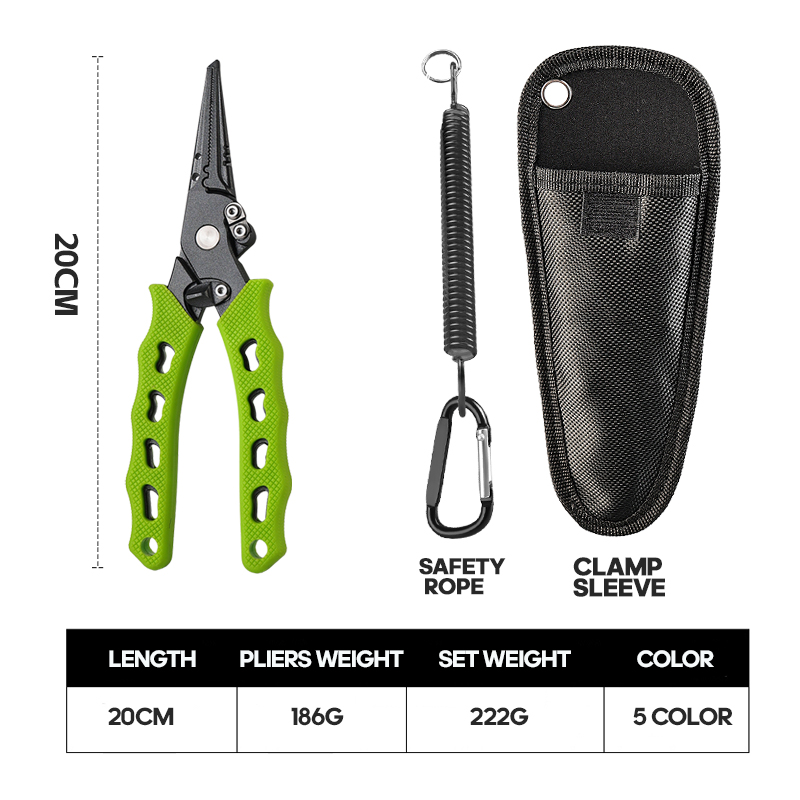 TAIYU 5-Color Stainless Steel  - Fishing Lure Accessories ulasan dan harga