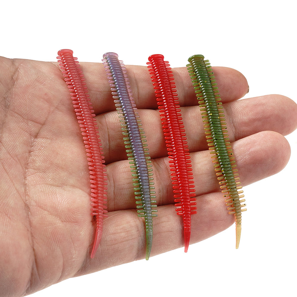 SUNMILE 10pcs Sand Worm Lures  - Fishing Lure Soft Plastic ulasan dan harga