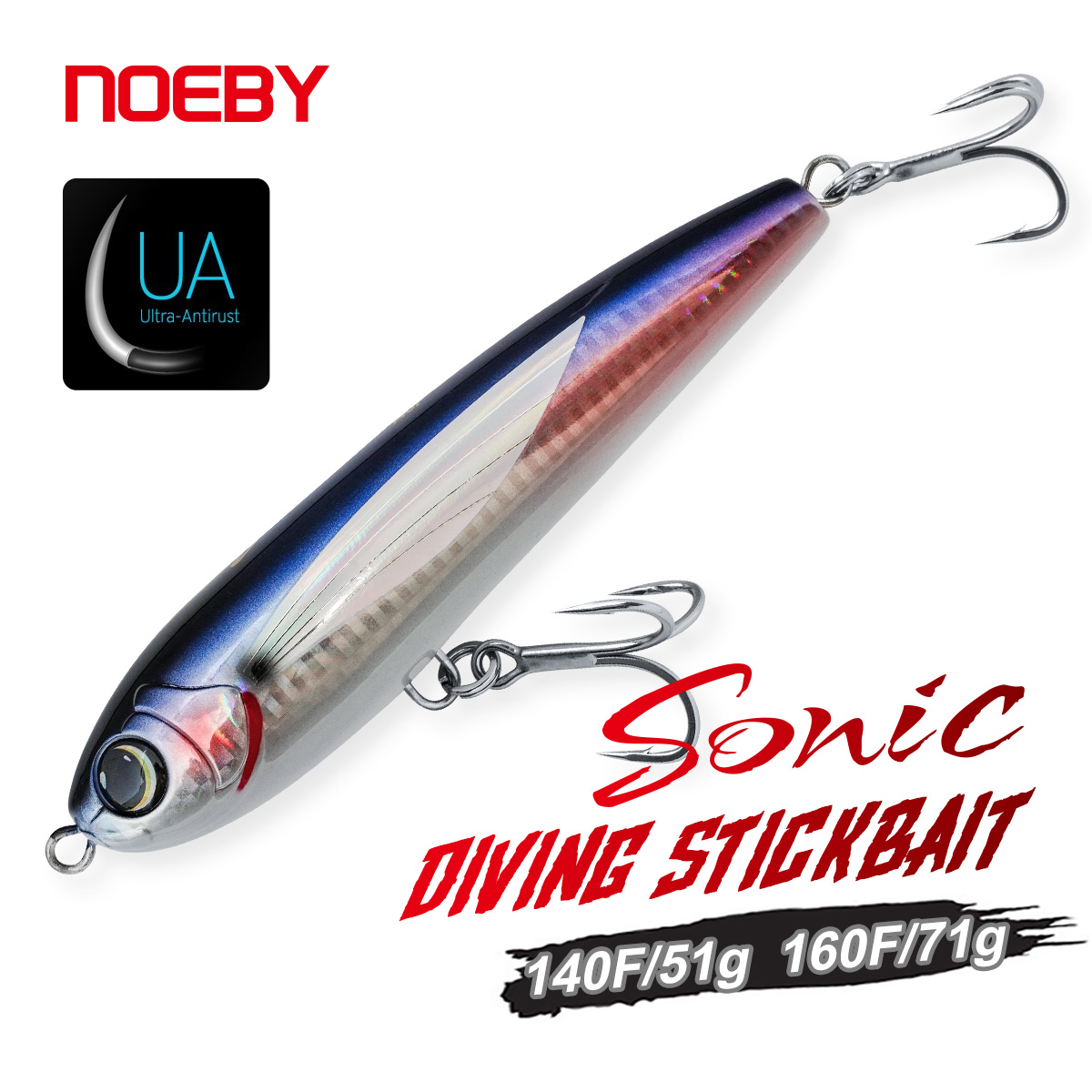 NOEBY Diving Stickbait 140mm 5 - Fishing Lure Buzzbait ulasan dan harga