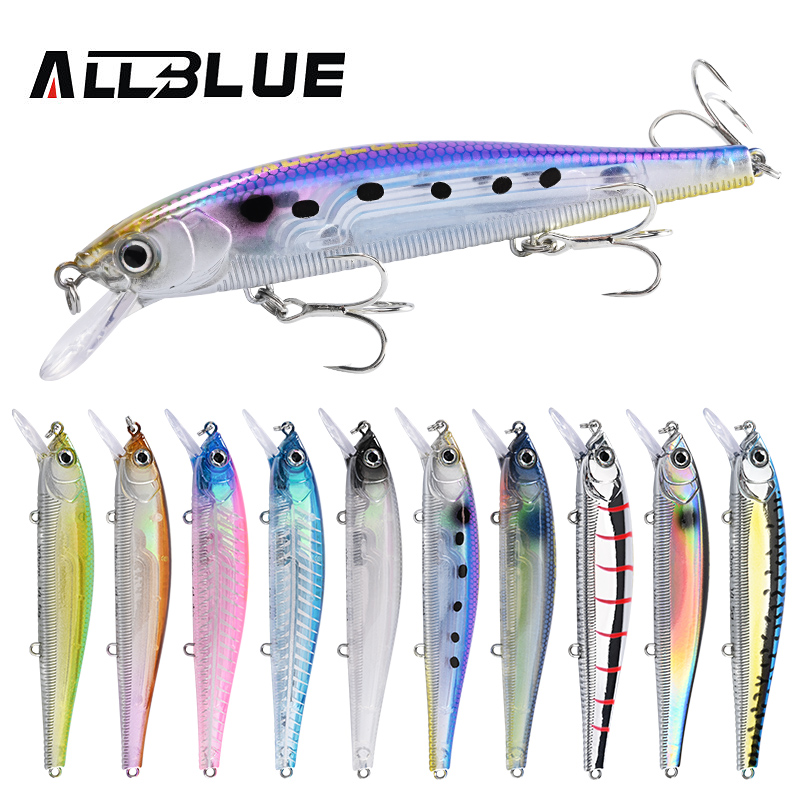 ALLBLUE 3D Jerkbait Wobbler Fi - Fishing Lure Jerkbait ulasan dan harga