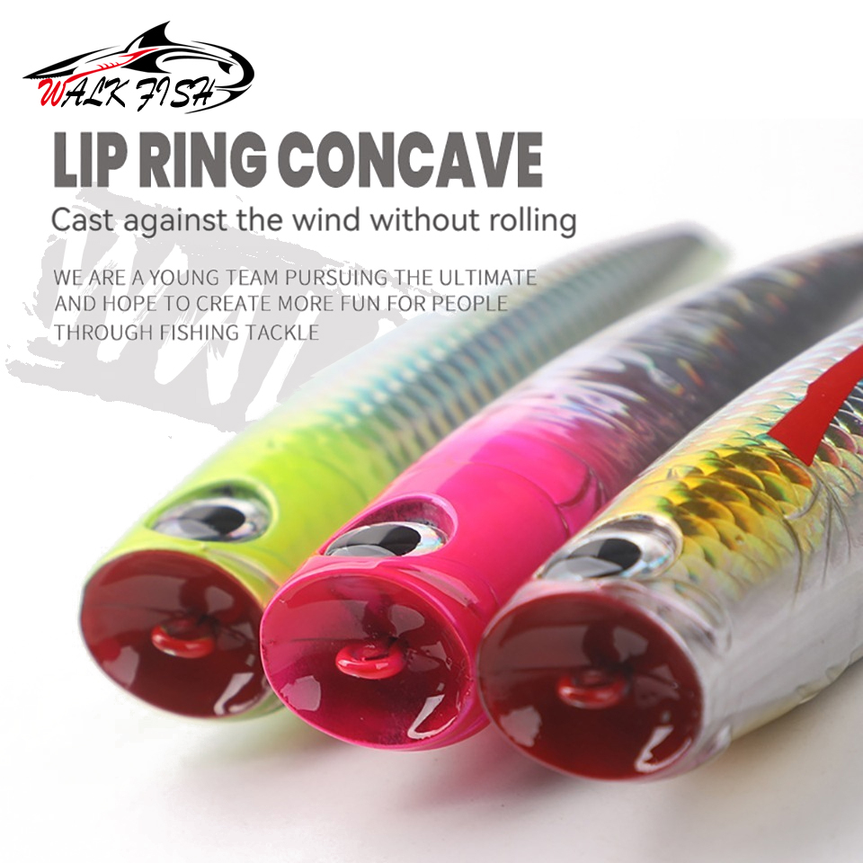 WALK FISH 1Pcs 110mm 25g Float - Fishing Lure Popper ulasan dan harga