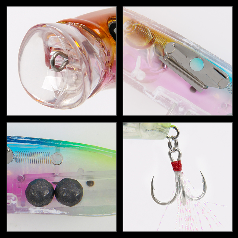 LETOYO 9.6g/18g Floating Poppe - Fishing Lure Topwater ulasan dan harga