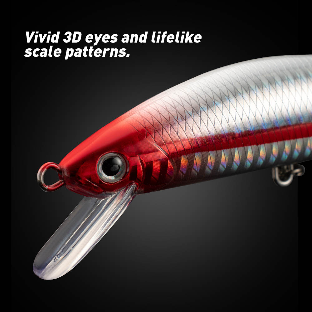 Fishing Lure Sinking Minnow 13 - Fishing Lure Jerkbait ulasan dan harga