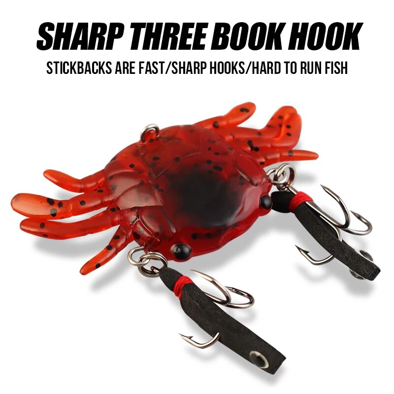 TAIYU Bionic Crab Fishing Lure - Fishing Lure Soft Plastic ulasan dan harga