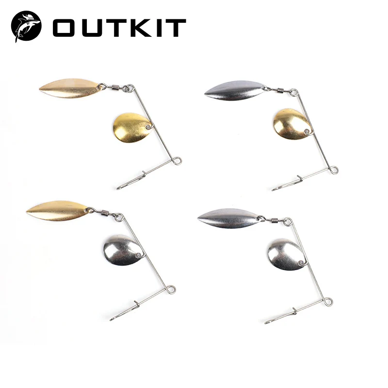 OUTKIT 5pcs 2.5g Spinner Fishi - Fishing Lure Buzzbait ulasan dan harga