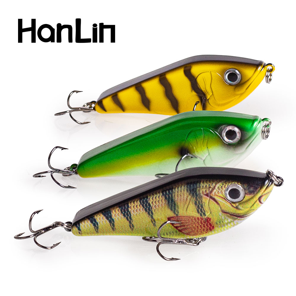 80mm/15.5g Muskies Jerkbait Pi - Fishing Lure Jerkbait ulasan dan harga