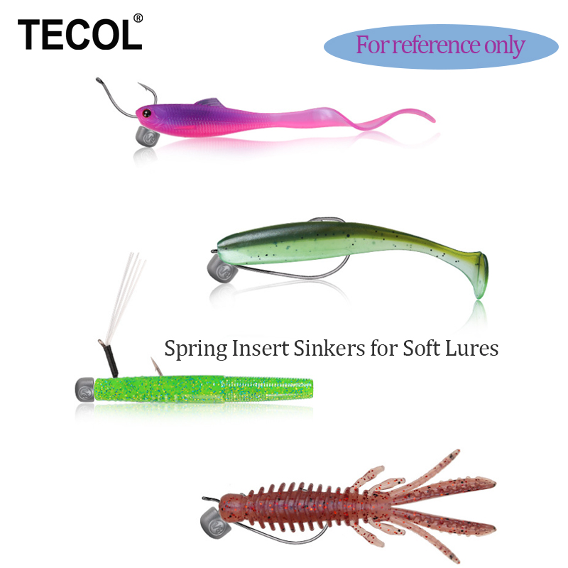 TECOL 1G 1.75G 2.7G 3.5G Spira - Fishing Lure Accessories ulasan dan harga