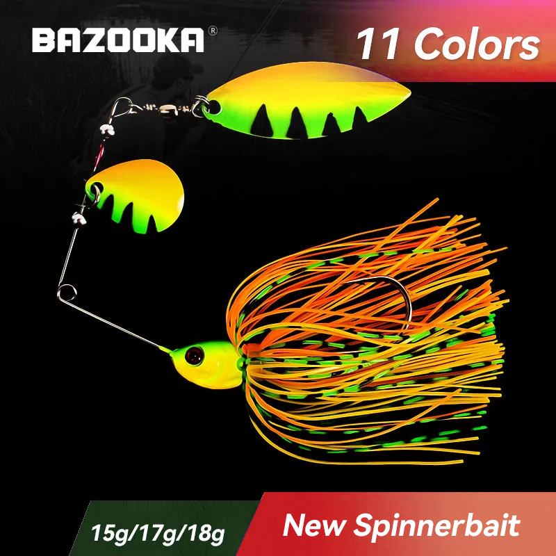 Bazooka 15g 18g Spinnerbait Fi - Fishing Lure Spinnerbait ulasan dan harga