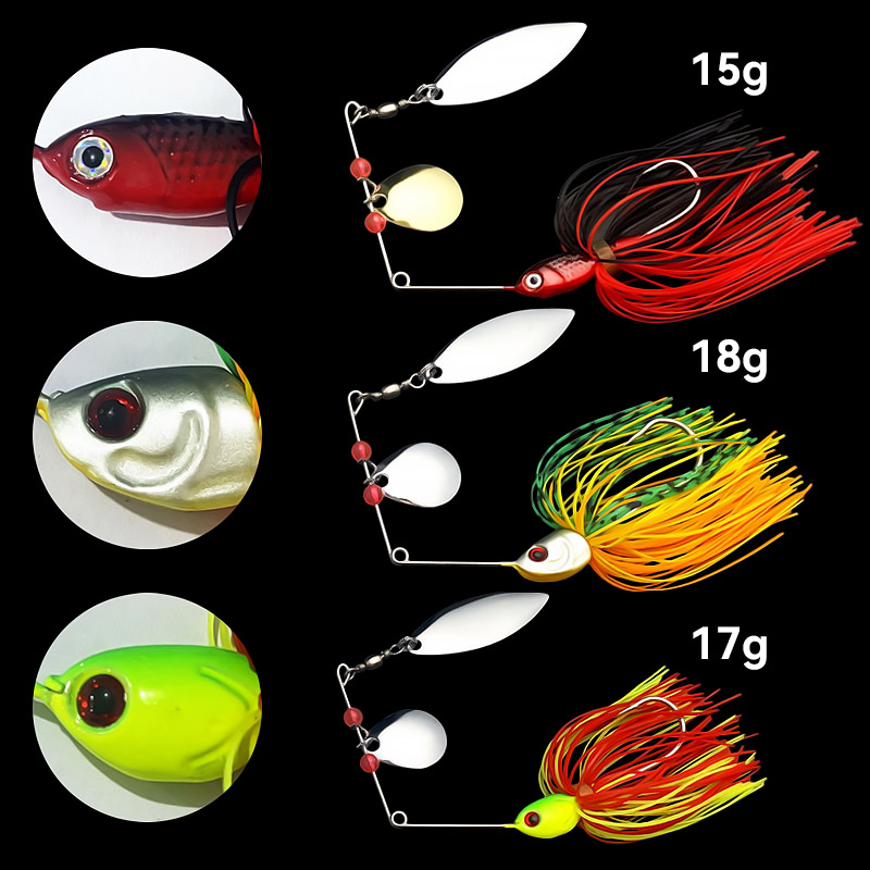 Bazooka 15g 18g Spinnerbait Fi - Fishing Lure Spinnerbait ulasan dan harga
