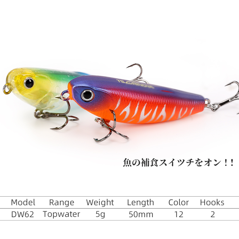 TSURINOYA Topwater Fishing Lur - Fishing Lure Topwater ulasan dan harga