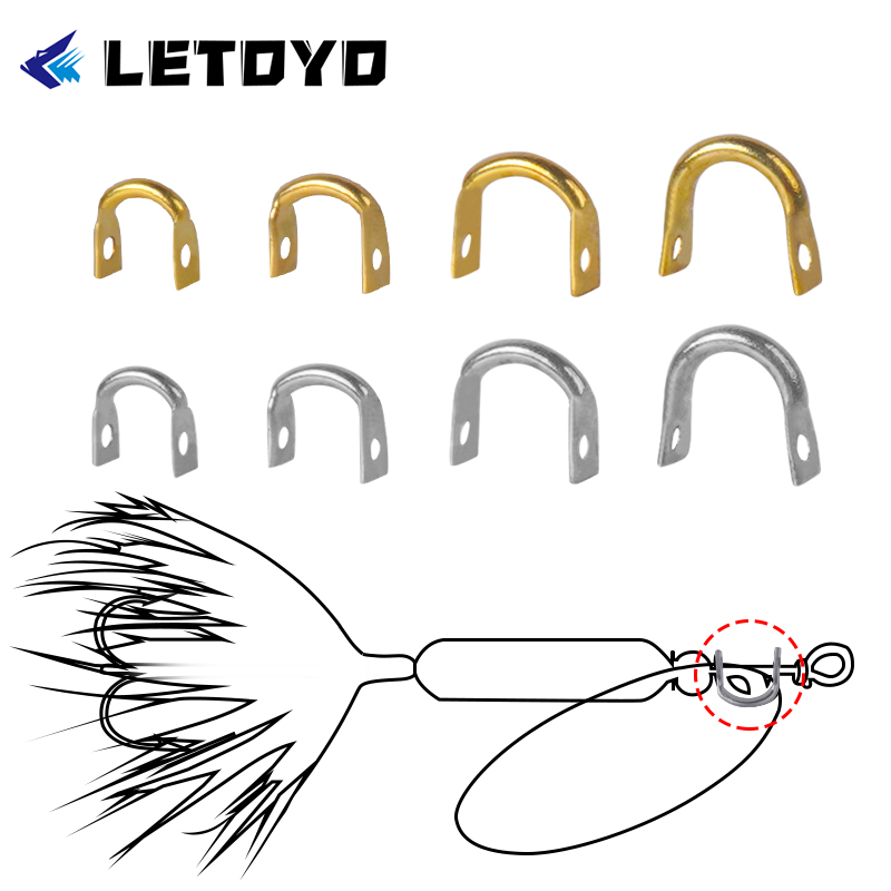 LETOYO 100pcs Folded Clevises  - Fishing Lure Kit ulasan dan harga