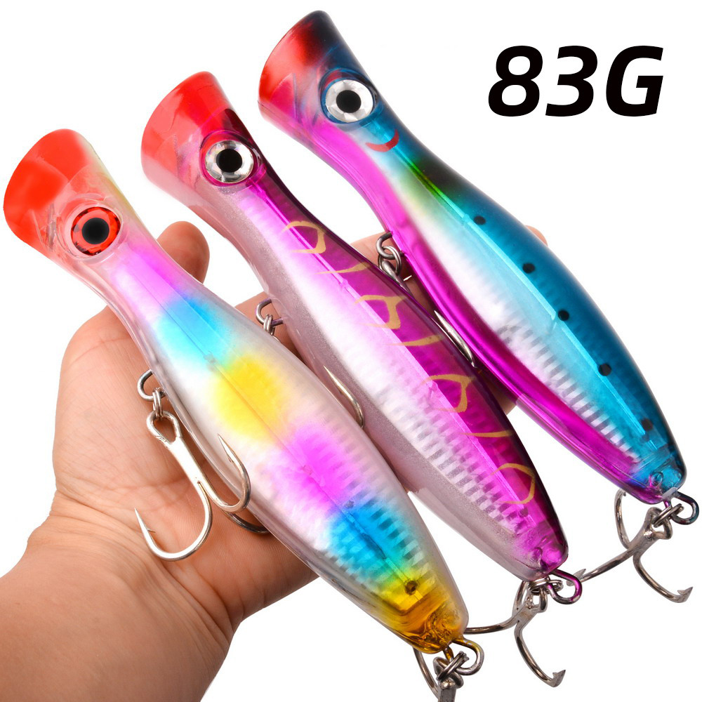 1pc 43g/83g Big Popper Floatin - Fishing Lure Popper ulasan dan harga