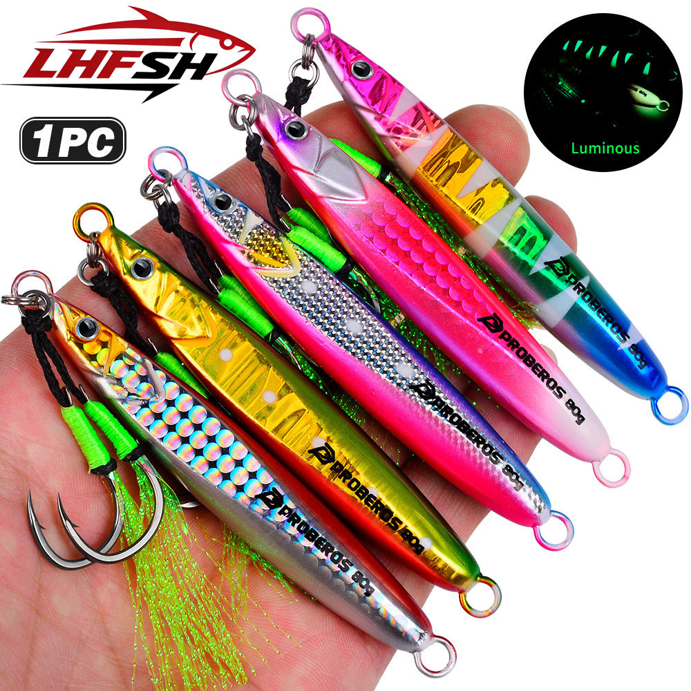 LHFSH Luminous Metal Jig Fishi - Fishing Lure Buzzbait ulasan dan harga