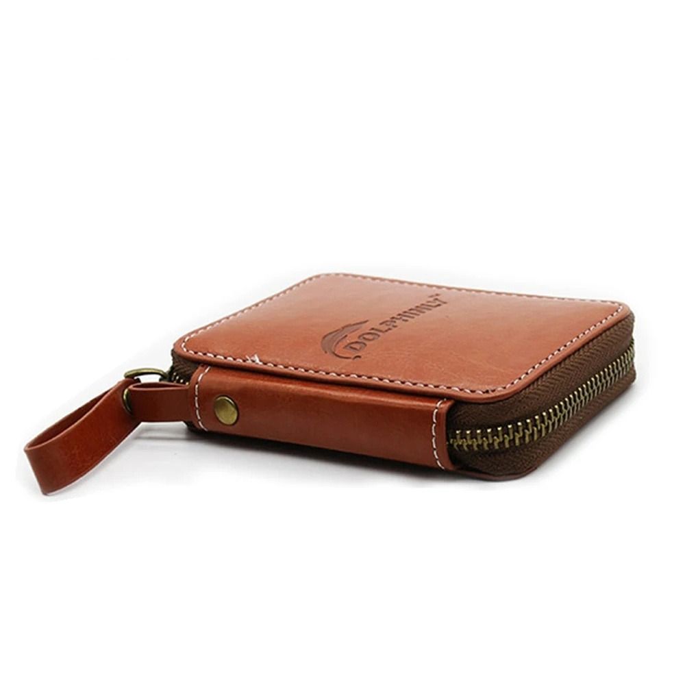 PU Leather Lure Wallet Bag Lur - Fishing Lure Spinner ulasan dan harga
