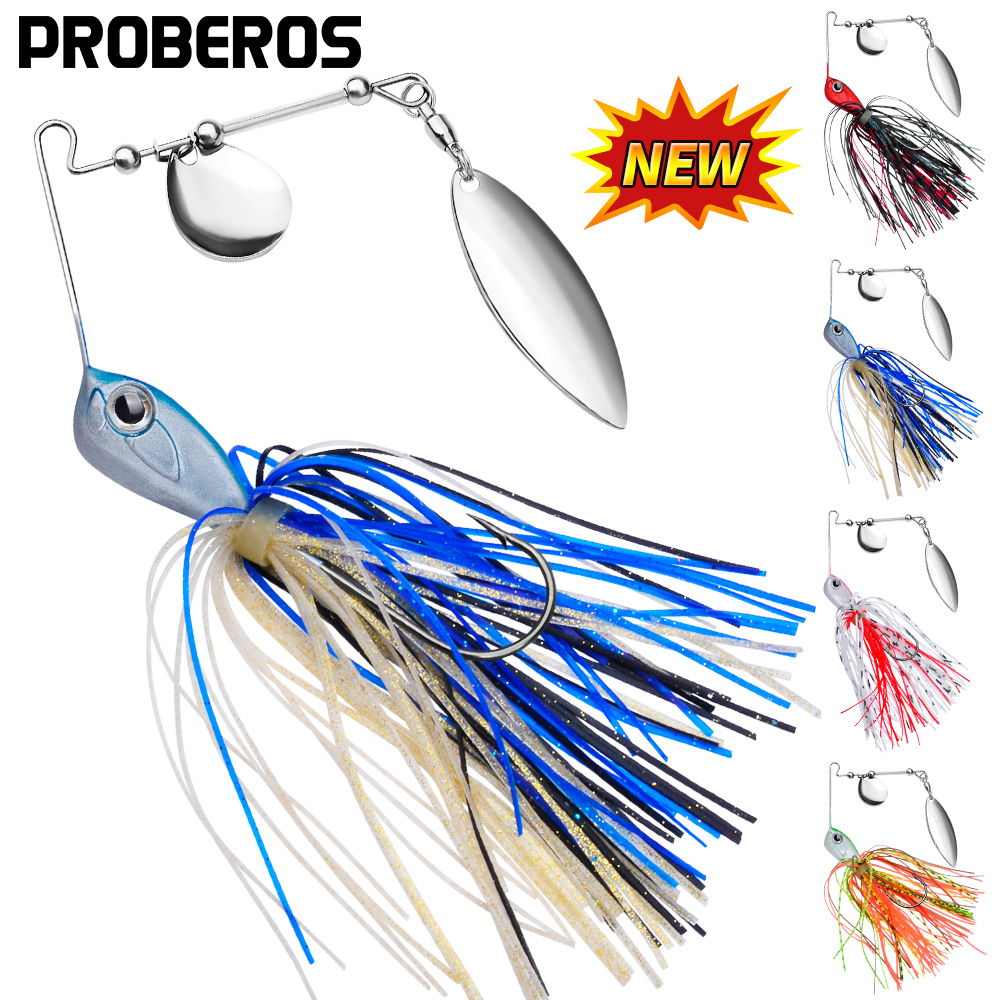 Proberos 10/14g Spinner Bait F - Fishing Lure Blade Bait ulasan dan harga