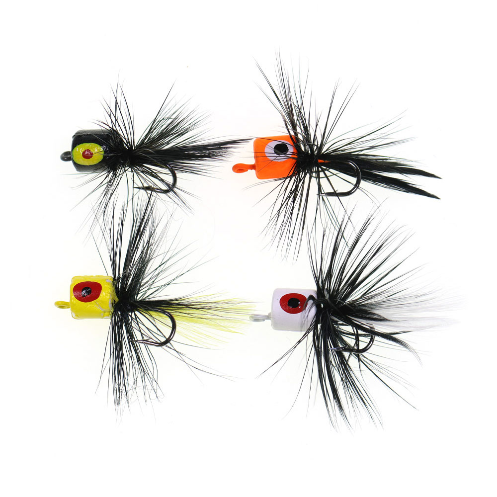 4pcs Size #10 Bass Panfish Pop - Fishing Lure Popper ulasan dan harga