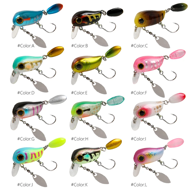 Floating Micro Crankbaits 30mm - Fishing Lure Topwater ulasan dan harga