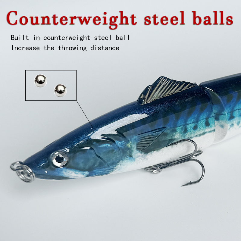 20cm55g Bionic Multi-Section L - Fishing Lure Popper ulasan dan harga