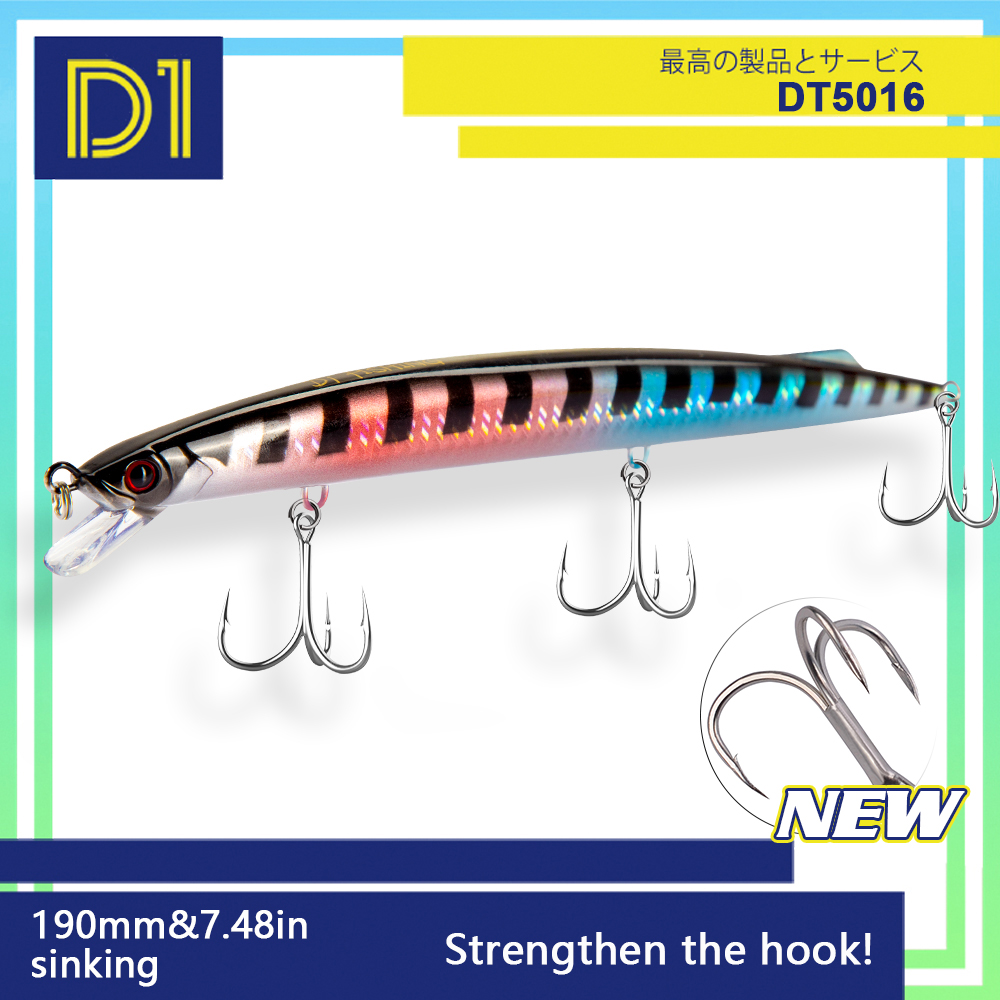 D1 Sea Fishing Minnow Lure 190 - Fishing Lure Buzzbait ulasan dan harga