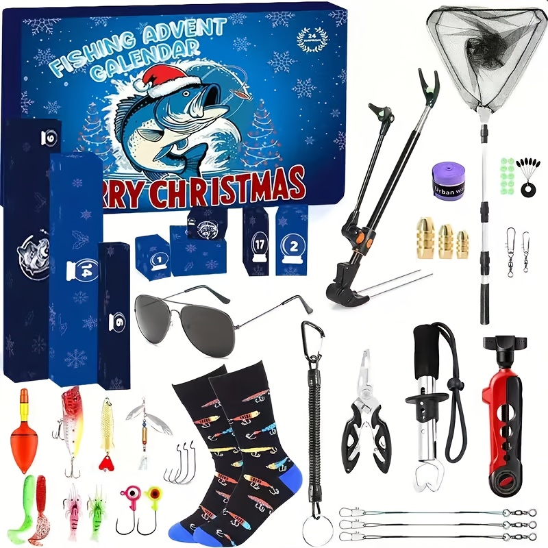 Fishing Advent Calendar 2025 f - Fishing Lure Accessories ulasan dan harga