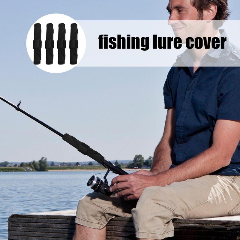 4pcs Fishing Hook Cover upgrad - Fishing Lure Kit ulasan dan harga
