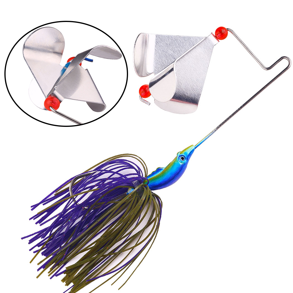22g Buzzbait Fishing Lure with - Fishing Lure Blade Bait ulasan dan harga