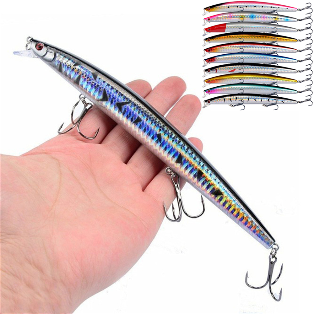 18cm 24g Minnow Fishing Lure L - Fishing Lure Crankbait ulasan dan harga