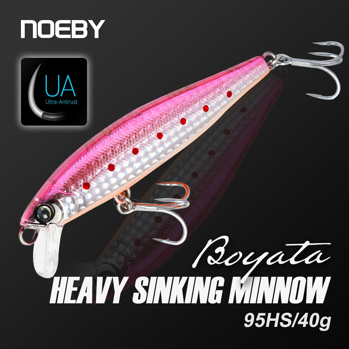 NOEBY 95mm 40g Heavy Sinking M - Fishing Lure Buzzbait ulasan dan harga