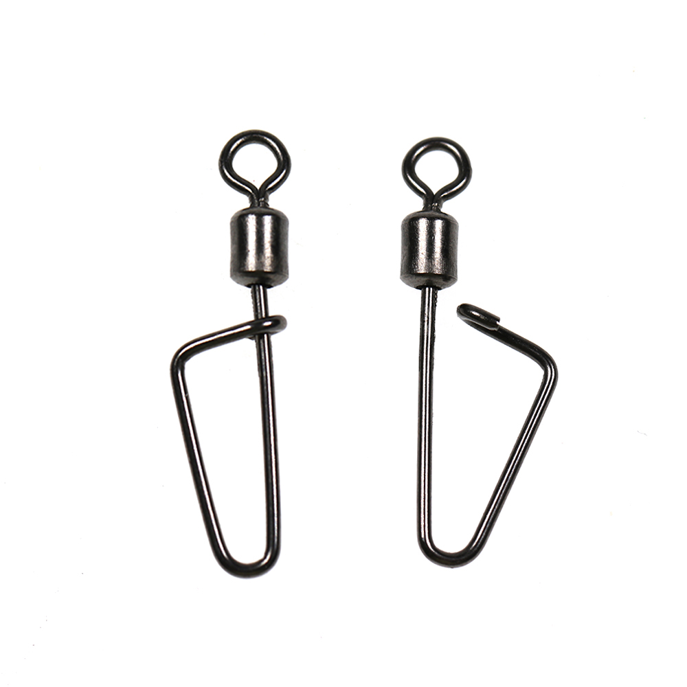 20PCS #12 -1/0 Rolling Swivel  - Fishing Lure Accessories ulasan dan harga