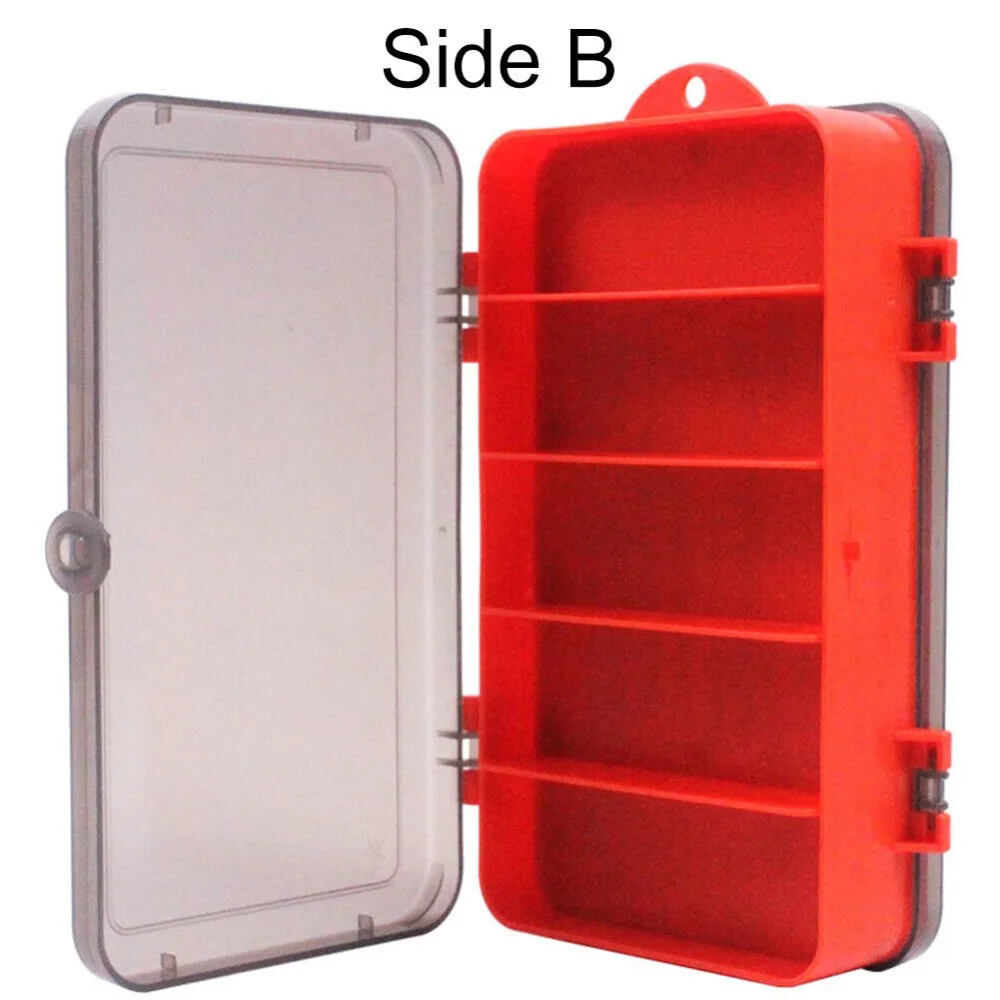 Portable Double Sided Split Ba - Fishing Lure Soft Plastic ulasan dan harga