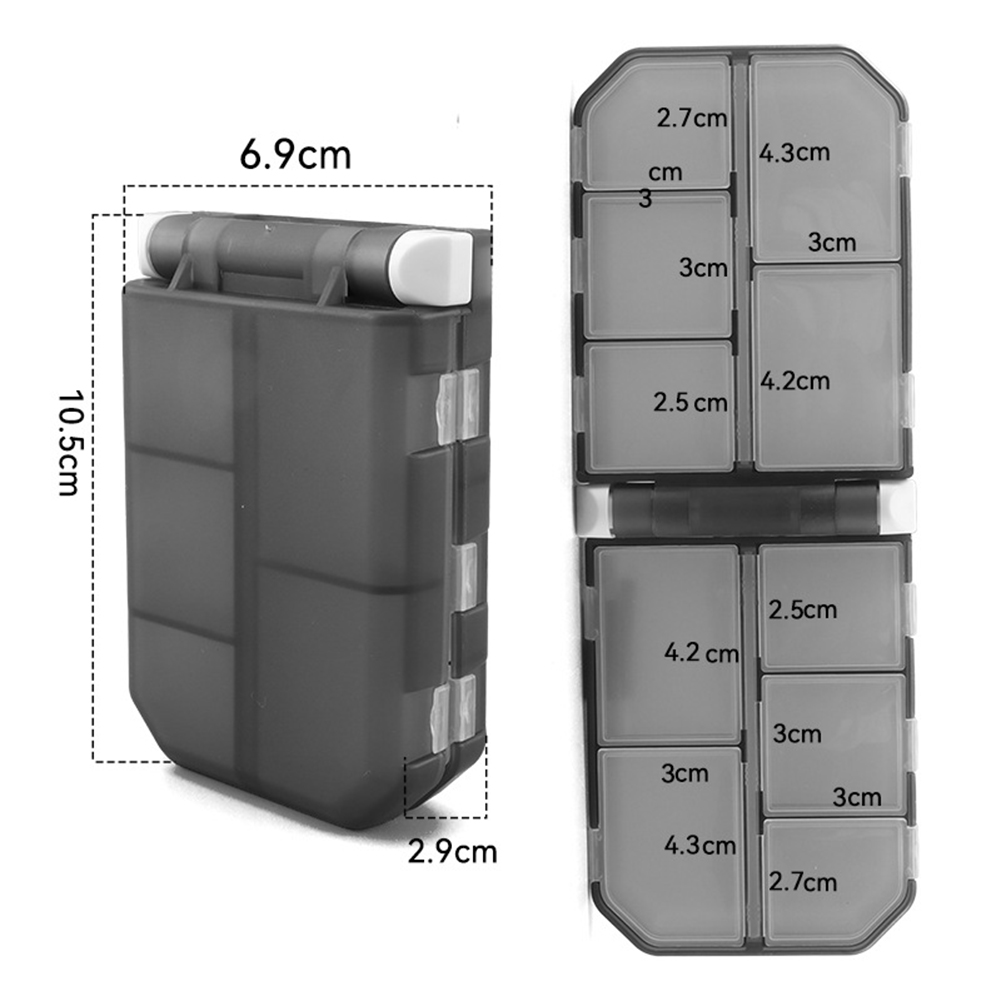 Fishing Tackle Box Double-Side - Fishing Lure Accessories ulasan dan harga