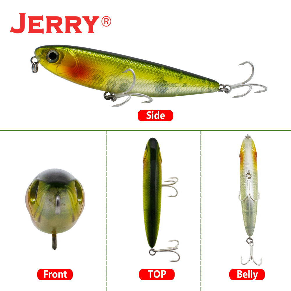 Jerry Kuchao Topwater Pencil R - Fishing Lure Crankbait ulasan dan harga