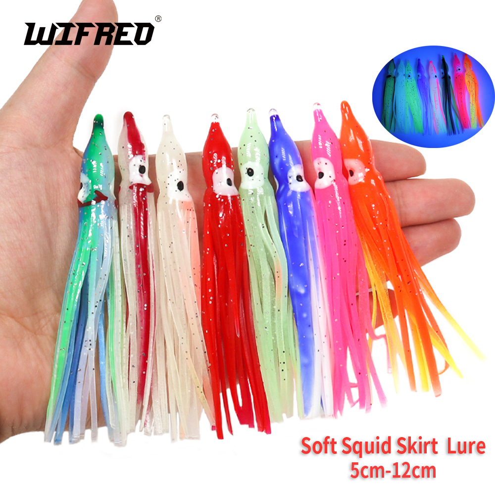 Wifreo  Rubber Squid Skirt Fis - Fishing Lure Buzzbait ulasan dan harga
