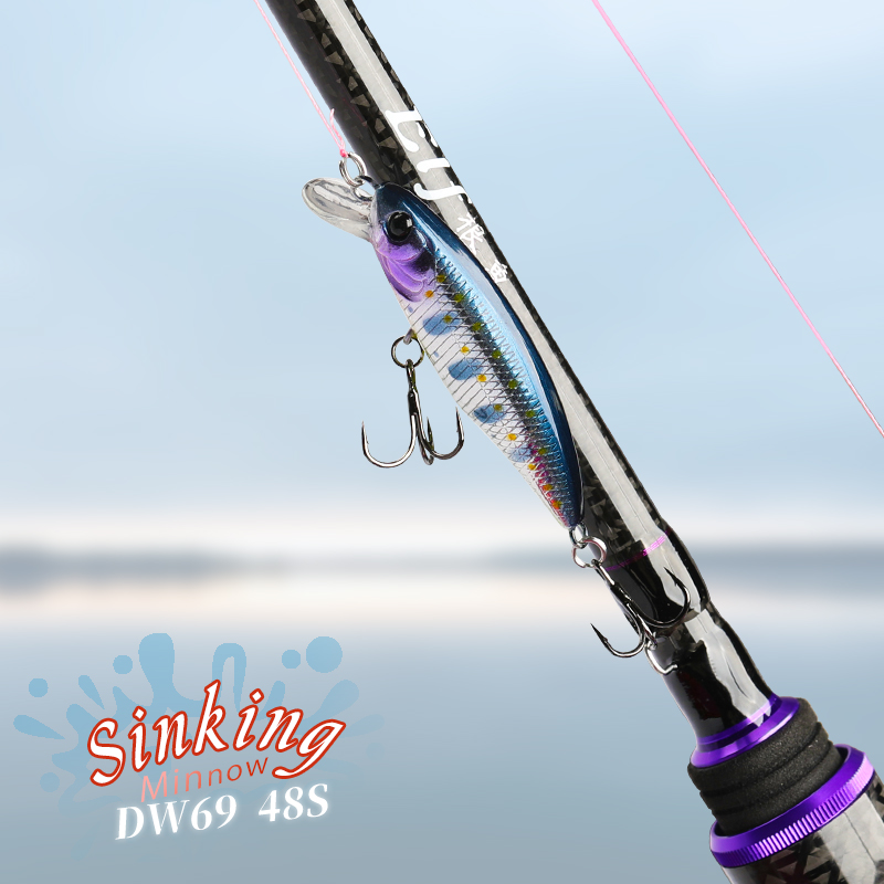 TSURINOYA Fishing Lure DW69 Si - Fishing Lure Swimbait ulasan dan harga