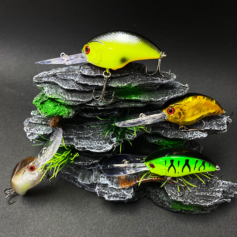 55MM 11.4G Crankbait Fishing L - Fishing Lure Jerkbait ulasan dan harga