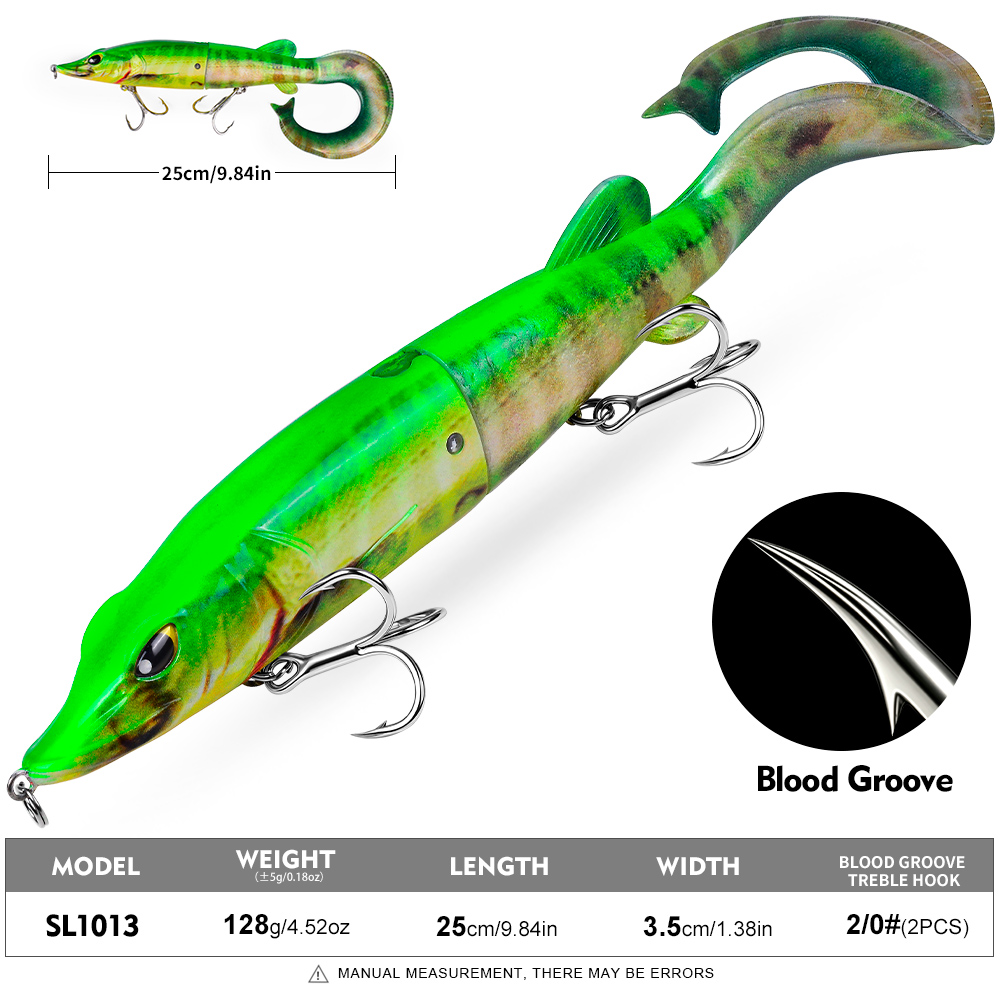 PROBEROS 1PC 2-Segment Jointed - Fishing Lure Popper ulasan dan harga
