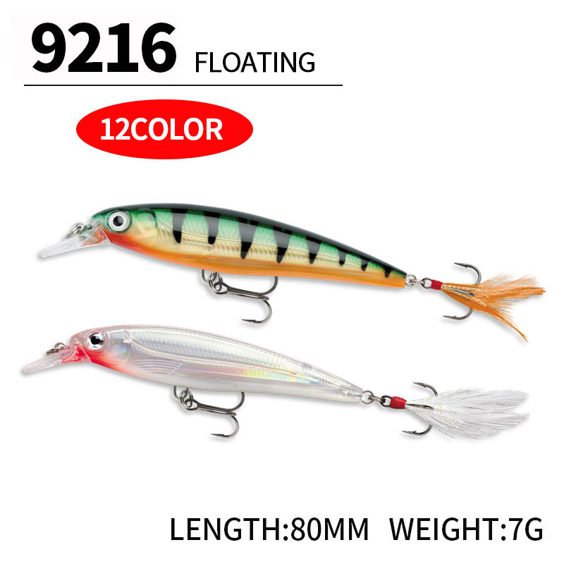Floating Minnow Fishing Lures  - Fishing Lure Topwater ulasan dan harga