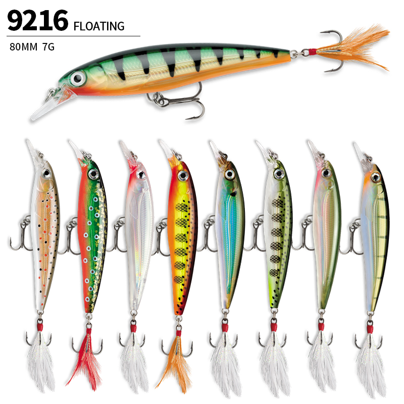 Floating Minnow Fishing Lures  - Fishing Lure Topwater ulasan dan harga