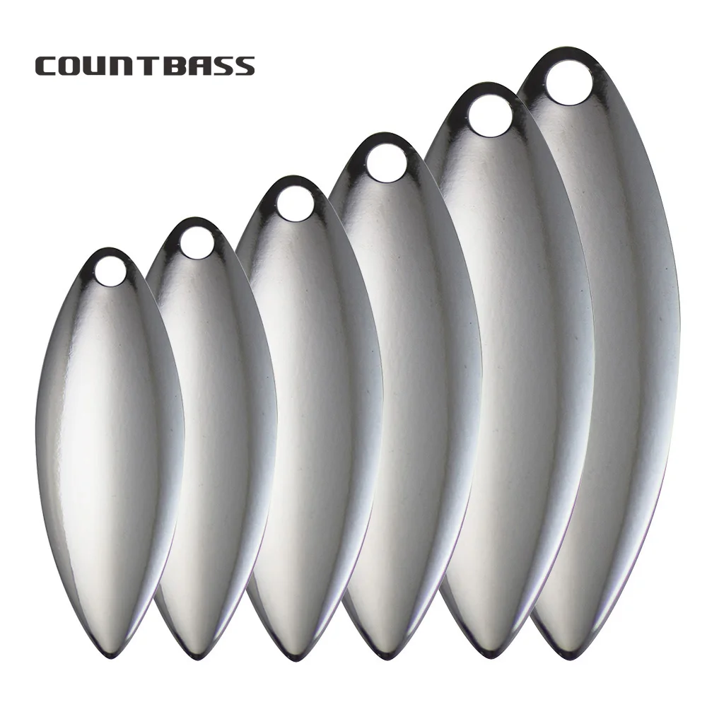 Countbass 50pcs Size 1-6 Nicke - Fishing Lure Blade Bait ulasan dan harga