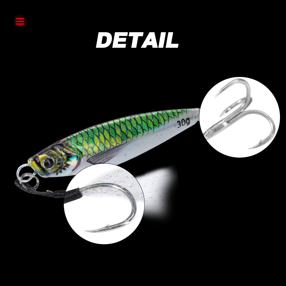 Hunthouse Metal Jig Fishing Lu - Fishing Lure Spinnerbait ulasan dan harga