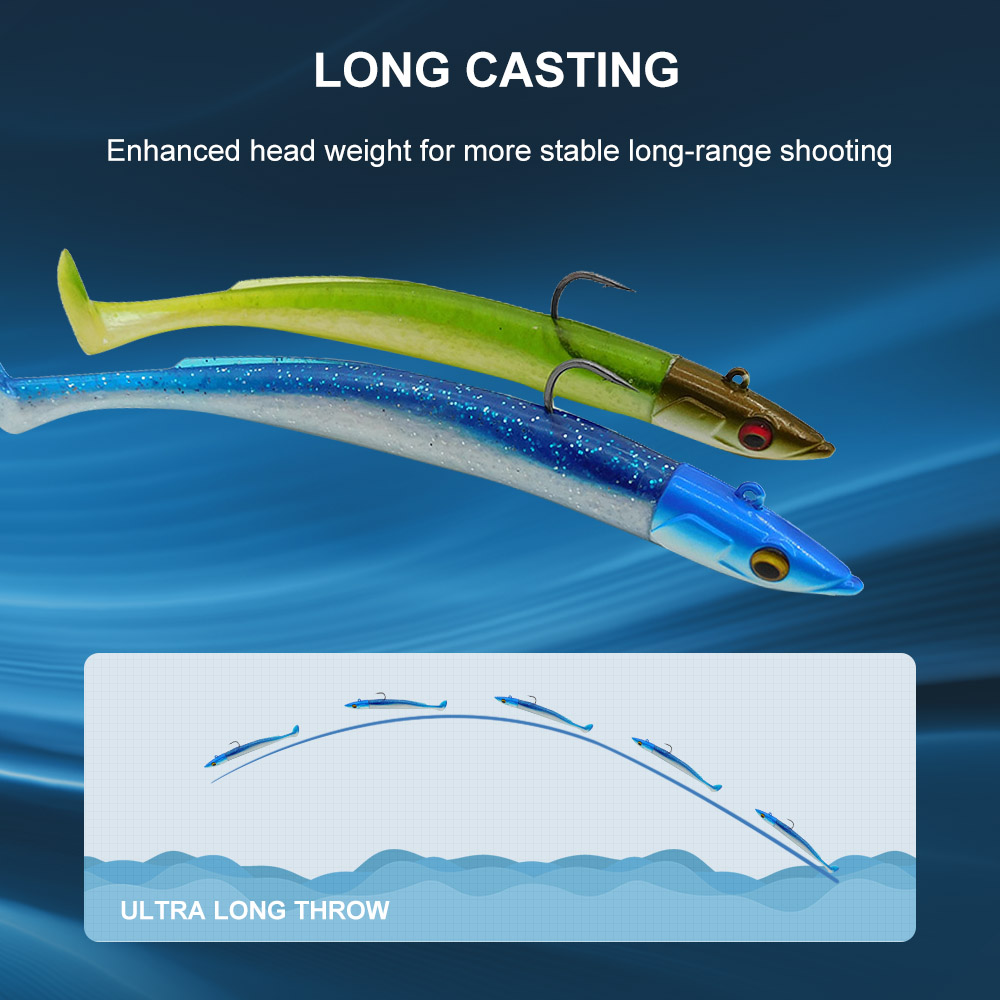 ESFISHING Soft Fishing Lure Le - Fishing Lure Soft Plastic ulasan dan harga