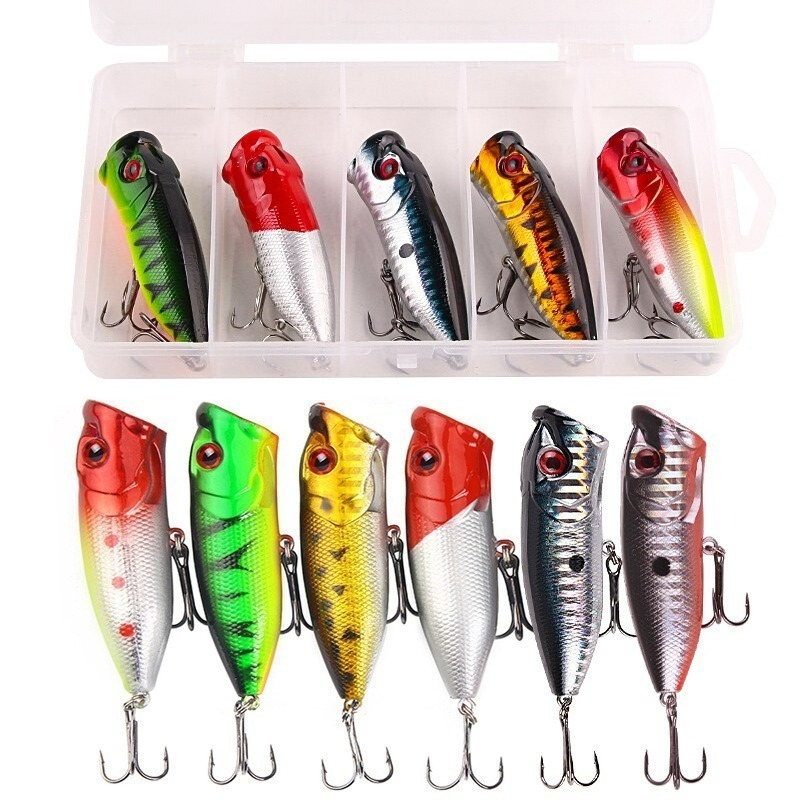 6pcs 6colors（opp bag）/5pcs 5co - Fishing Lure Popper ulasan dan harga