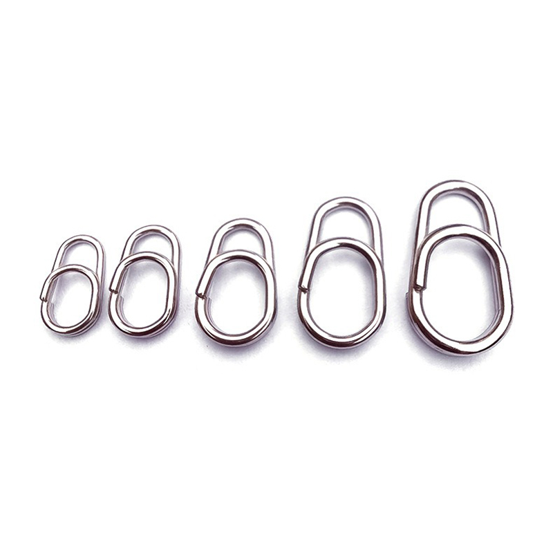 50/100pcs Stainless Steel Ocea - Fishing Lure Accessories ulasan dan harga