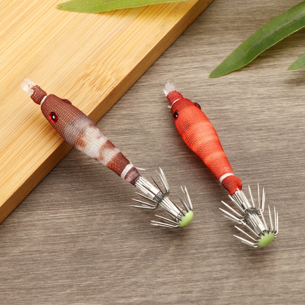 5pcs 60mm 3.3g Mini Squid Tata - Fishing Lure Topwater ulasan dan harga
